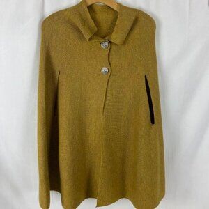 Mustard Yellow UnBranded Pullover Women's Cape S/M‎